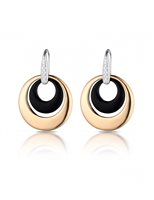 Earrings Mediterraneo Woman Elettroformato in Silver Zirconia H65RTO01 - H65RTO01